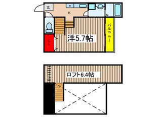 アルバーノ道徳北町の物件間取画像